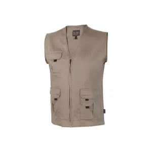 Sleeveless multi-pocket jacket U-Power Chica image-0