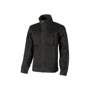 Zip-up work jacket U-Power Fox Black Carbon image-0