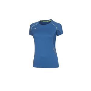 u2ea720222-t-shirt-donna-premium-mizuno-jpn-blu
