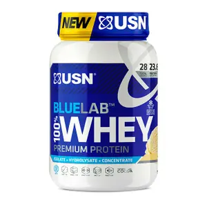 Protein usn blue lab 100% valle vanilje 750g  image-0