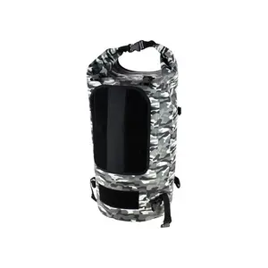 Modulare wasserdichte Tasche Ubike Cylinder 50L Camouflage image-1