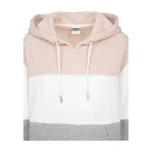 Sweatshirt child Urban Classics girls oversize 3-tone image-2