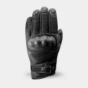 Guantes de cuero para moto Racer vintage image-0