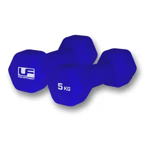 ufw036-sechseckige-mit-neopren-uberzogene-hanteln-ufe-x2-blau-2x5-kg