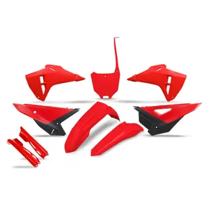Complete Motorcycle Decoration Kit with Fork Protectors UFO Honda CRF 450 RWE