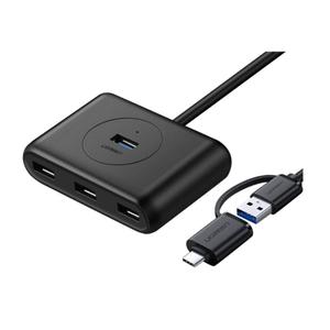 Hub USB-A et USB-C/4xUSB-A 4ports Ugreen
