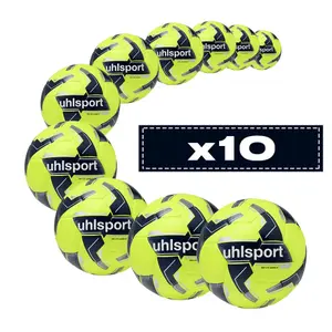 Set of 10 Footballs for Children Uhlsport 350 Lite Addglue image-0