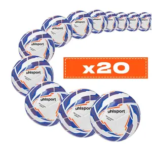 Lot de 20 ballons de football Uhlsport 350 Lite Match Addglue image-0