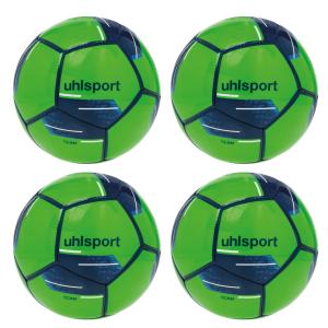 1001727030001-mini-bolas-uhlsport-team-mini-x4-verde-neon-azul-escuro-branco-tu