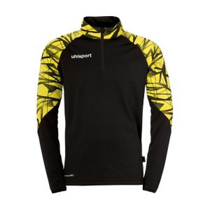 100221807-long-sleeve-1-4-zip-jersey-uhlsport-goal-25-black-yellow-lemon