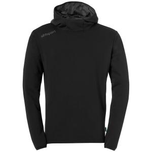 100223201-felpa-con-cappuccio-uhlsport-essential-nero