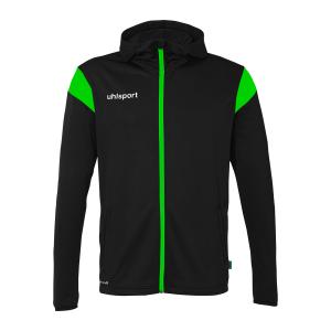 100225705-hooded-trainingsjack-uhlsport-squad-27-zwart-fluorescerend-groen