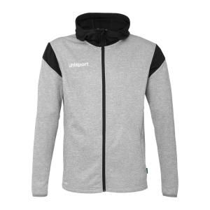 100225731-hooded-trainingsjack-uhlsport-squad-27-donkergrijs-gevlekt-zwart