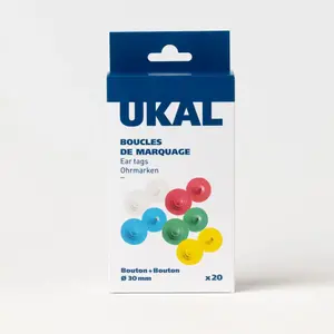 Anéis de marcação de botões com botão nu Ukal Flex image-1