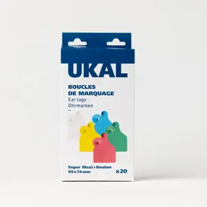 Σούπερ μίνι κλειδώματα με γυμνό κουμπί Ukal Flex (x20) image-1