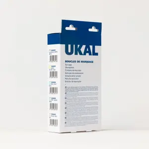 Σούπερ μίνι κλειδώματα με γυμνό κουμπί Ukal Flex (x20) image-2
