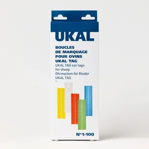 Δαχτυλίδια σήμανσης από 1 έως 100 Ukal Tag (x100) image-1