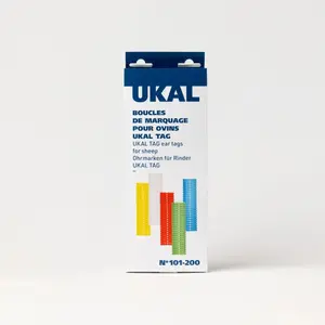 101-200 laços de marcação Ukal Tag (x100) image-1