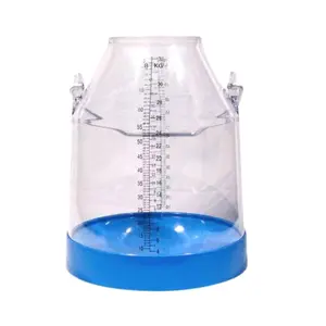 Accessoire pour bovins seau à lait gradué en polycarbonate Ukal