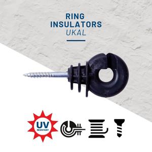 Isolateurs pour clôture électrique annulaires Ukal Classic (x240) image-1