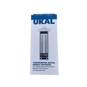 Thermomètre digital mini maxi double affichage Ukal image-1