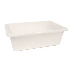 Boîte de stockage alimentaire professionnel rectangulaire en plastique Ukal 20 L image-0