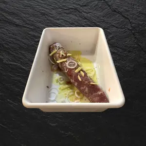 Boîte de stockage alimentaire professionnel rectangulaire en plastique Ukal 20 L image-1