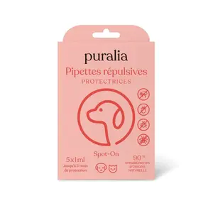 Antiparasite pour chien Ukal Spot-on Puralia (x5) image-1