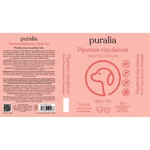Antiparasite pour chien Ukal Spot-on Puralia (x5) image-2