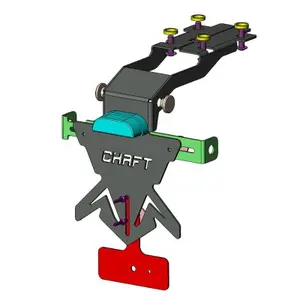 Στήριγμα πινακίδας Chaft GSX-S 750GSX-S 1000GSX-S 1000F image-3
