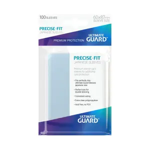 Buste richiudibili in formato giapponese Ultimate Guard Precise-Fit Sleeves (x100) image-0