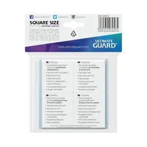 Pochette jeux de plateau au format carré Ultimate Guard Supreme Sleeves (x50) image-2