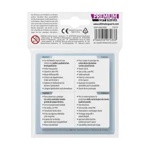 Pochette jeux de plateau au format grand carré Ultimate Guard Premium Soft Sleeves (x50) image-2