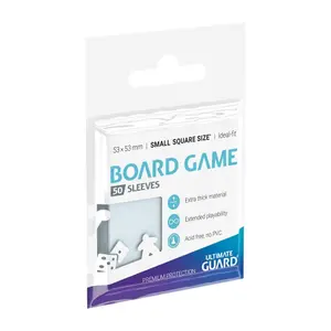 Astuccio per giochi da tavolo di formato quadrato Ultimate Guard Premium Sleeves (x50) image-0