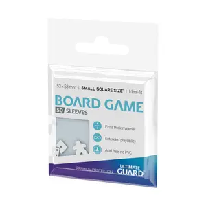 Astuccio per giochi da tavolo di formato quadrato Ultimate Guard Premium Sleeves (x50) image-1