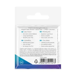 Astuccio per giochi da tavolo di formato quadrato Ultimate Guard Premium Sleeves (x50) image-3