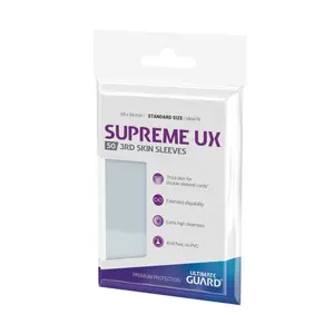 Pochette standard Ultimate Guard Supreme UX 3rd Skin Sleeves (x50) image-1