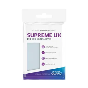 Pochette standard Ultimate Guard Supreme UX 3rd Skin Sleeves (x50) image-2