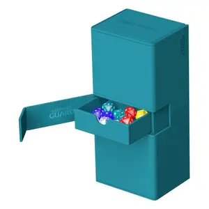 Storage box Ultimate Guard Twin Flip`N`Tray 266+ Xenoskin Bleu Pétrole image-2