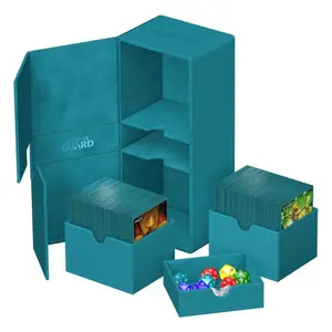 Storage box Ultimate Guard Twin Flip`N`Tray 266+ Xenoskin Bleu Pétrole image-5