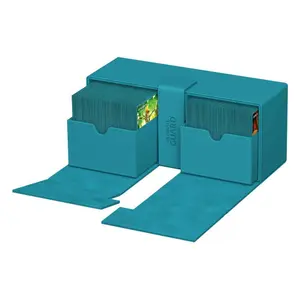 Storage box Ultimate Guard Twin Flip`N`Tray 266+ Xenoskin Bleu Pétrole image-6