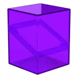 Card protection box Ultimate Guard Boulder 100+ Clear - Amethyst