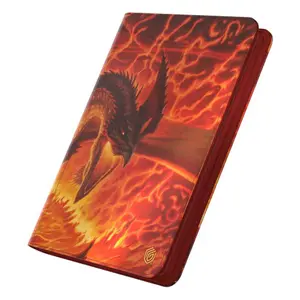 Storage box Ultimate Guard Zipfolio 360 Xenoskin Magic: The Gathering Tarkir: Dragonstorm Magmatic Hellkite image-0