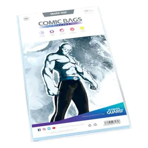 Pack of 100 magazine pockets Ultimate Guard Comics Refermables image-1