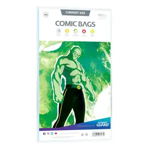 Pack of 100 magazine pockets Ultimate Guard Comics image-0