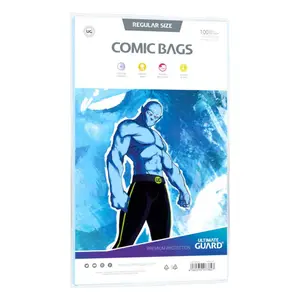 Pack of 100 magazine pockets Ultimate Guard Comics image-0