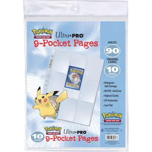 Foglio per raccoglitore Ultra Pro Pokemon Pikachu A4 (x10)