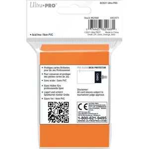 Pack of 60 pouches Ultra Pro Pro-Gloss Format Small image-1