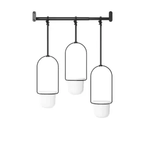 Set of 3 hanging pots Umbra Triflora image-1