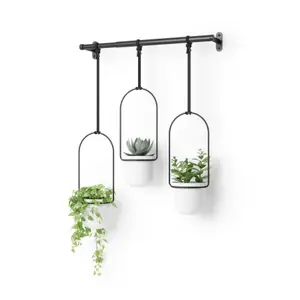 Set of 3 hanging pots Umbra Triflora image-4